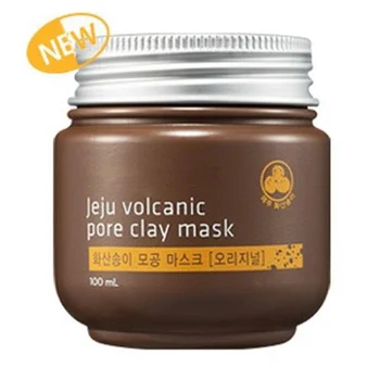 

Jeju Volcanic Pore Clay Mask 100ml Facial Mask Acne black head Treatment Mask Face Care Shrink Pores Shipping From Korea