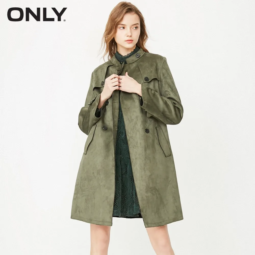

ONLY women's winter new long windbreaker jacket | 118136505