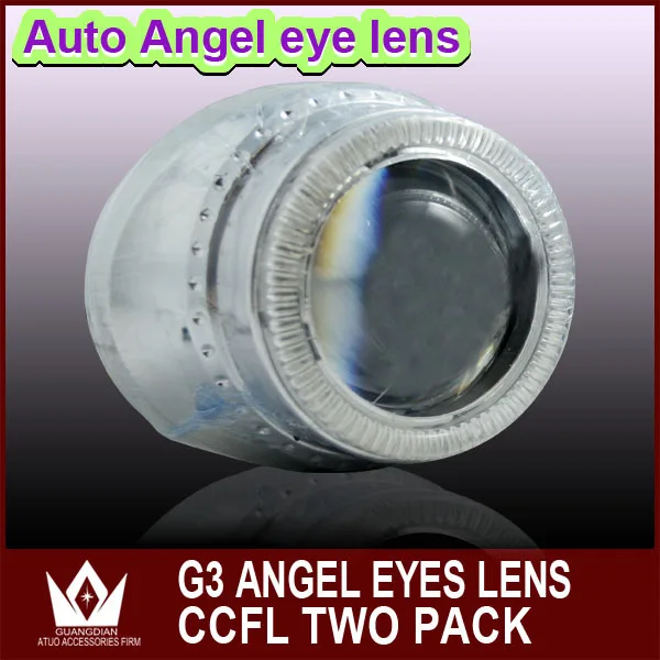

Guang Dian Car led light Angel Eyes HID projector lens Bi Xenon headlights with HID G3 for hid headlight 35w Slim Ballast