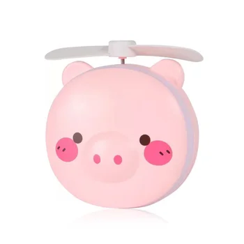 

Powstro Portable USB Charging Mini Handheld Fan LED Cosmetic Mirror Pocket Fan With Mirror LED Light Portable Small Fan