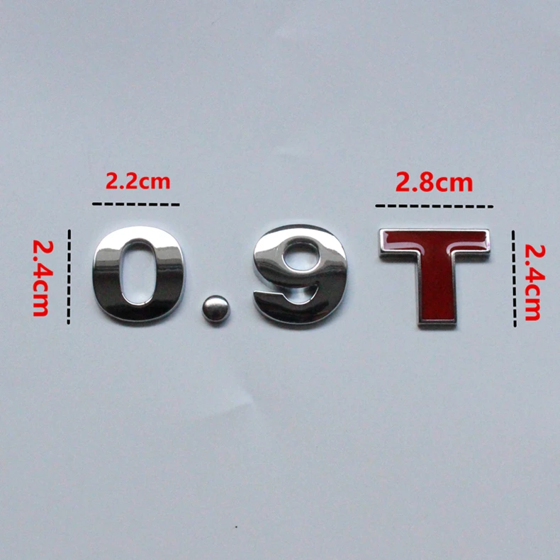 3D металлическая хромированная Автомобильная наклейка 0,9 T 1,0 T 453 L для Mercedes Smart Fortwo Forfour 451 450 логотип значок аксессуары для модификации автомобиля