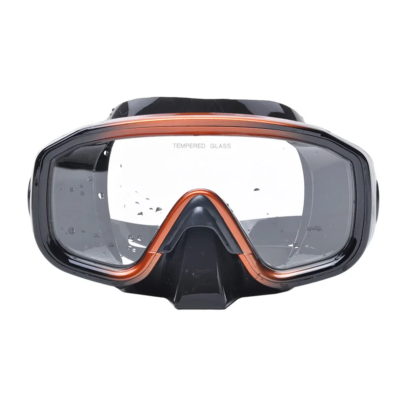 고품질 실리콘 스쿠버 다이빙 마스크, 마스크 박스 포함, 수중 수영 스노클링 스피어피싱 마스크, 무료 배송, YM138