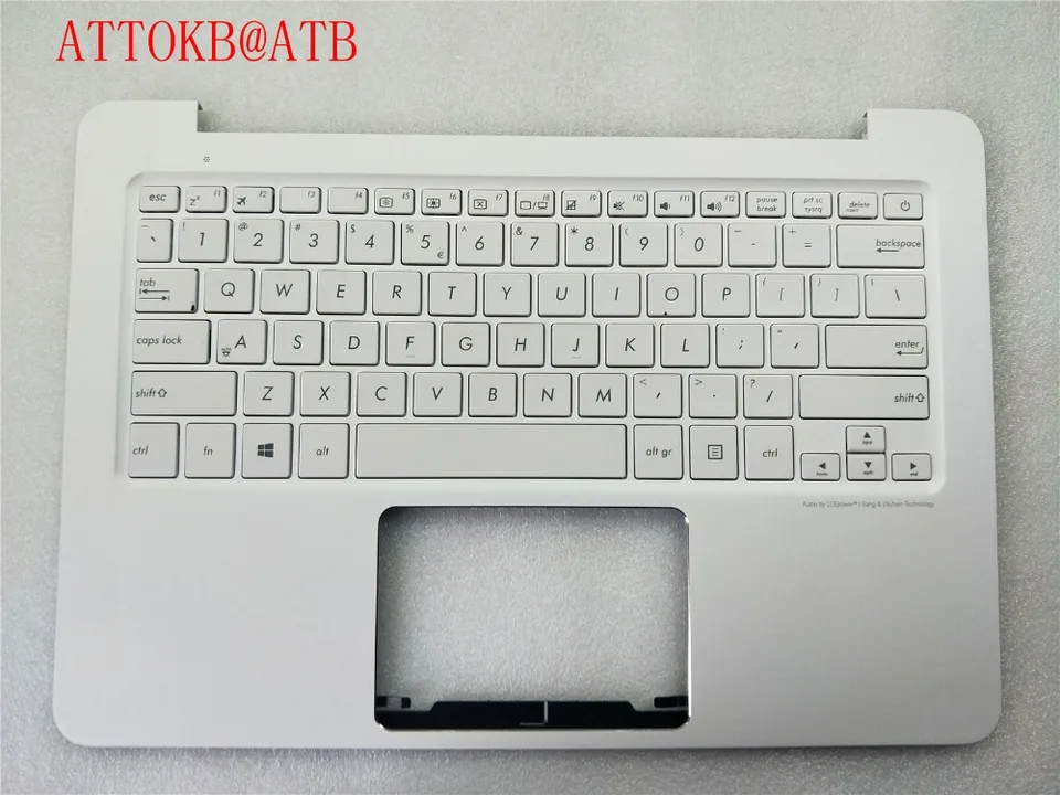 Laptop Palmrest/&Keyboard for ASUS U305 U305FA UX305 UX305F UX305FA White C Shell 90NB06X2-R31US0 WKF44K 3863058400030 13NB06X2AM0201 United States US Keyboard PK1319Y610S 0KNB0-3127US00 9Z.NBXPC.401