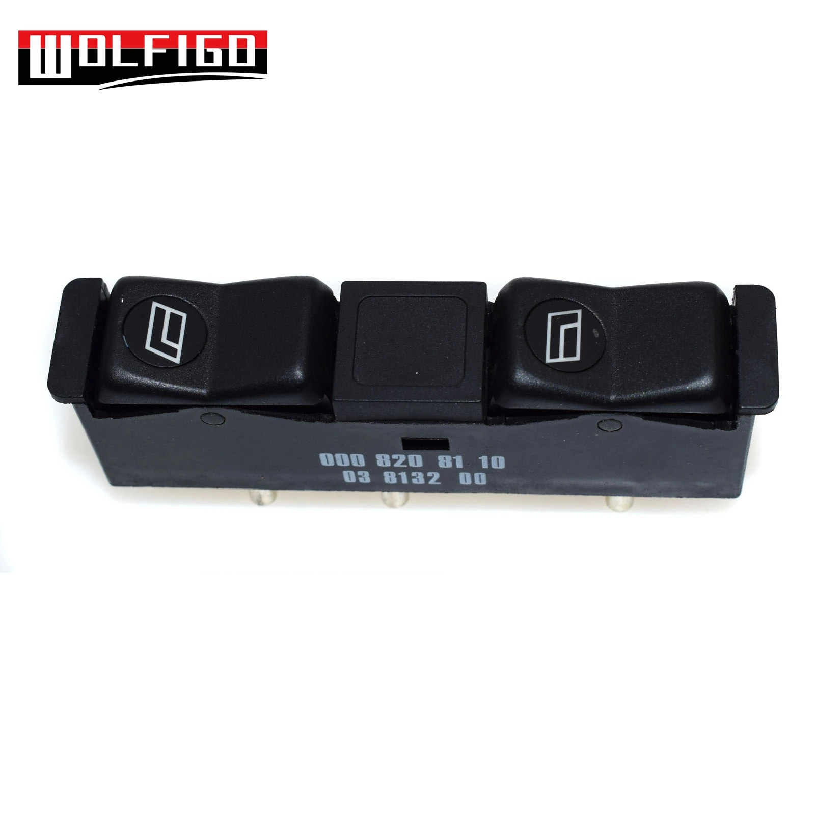 WOLFIGO Front Door Power Window Switch Passenger Right For Mercedes Benz 190D 190E 0008208110 New | Автомобили и мотоциклы