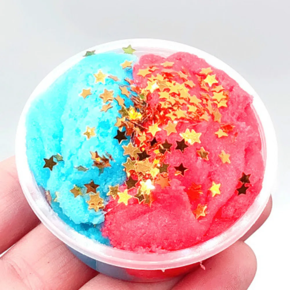

Ice cream modeling crystal mud, simulation crystal mud all kinds of modeling is not edible