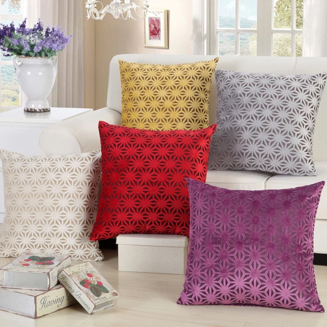Throw Pillows Bohemian Sofa Large Cojines Decorativos Modern Throw Pillows Bohemian Sofa Large Cojines Decorativos Modern Minimalist Red Cushion Luxury Vintage Cushions Home