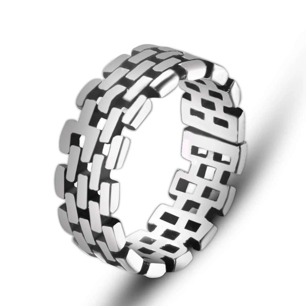 

adjustable men rings for women wedding female couple rings male Stainless Steel valentine gift bijouterie girls