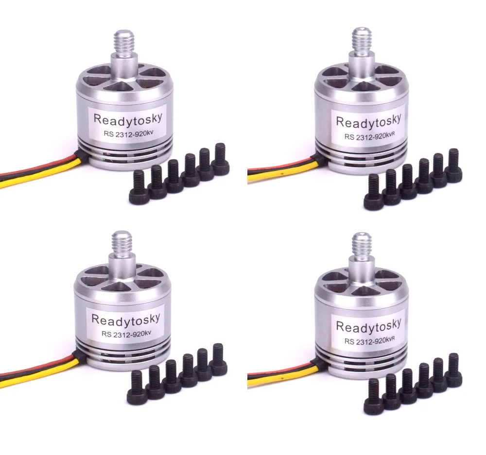 2312 920KV CW/CCW бесщеточный двигатель с вращением по часовой стрелке и против часовой стрелки+ ReadytoSky 40A бесколлекторный OPTO ESC BLheli+ 9450 Пропеллер для F450 S500