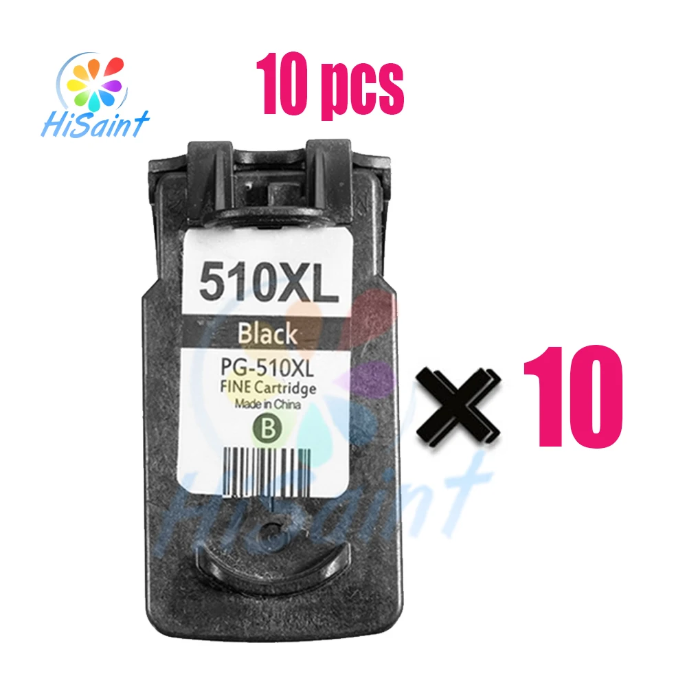 Wholesale 10BK Compatible PG 510 Ink Cartridge for Canon PG510 Pixma MP2702 MP240 MP252 MP260