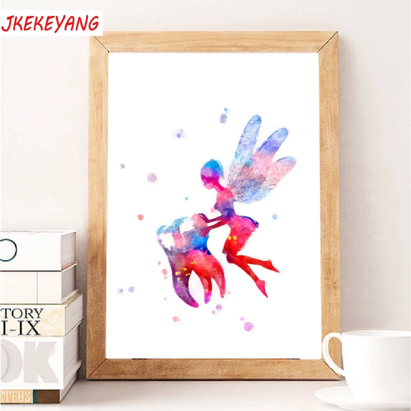 5D DIY square/round Diamond painting Tooth fairy Cross Stitch Embroidery Pattern Rhinestone J1517 | Дом и сад