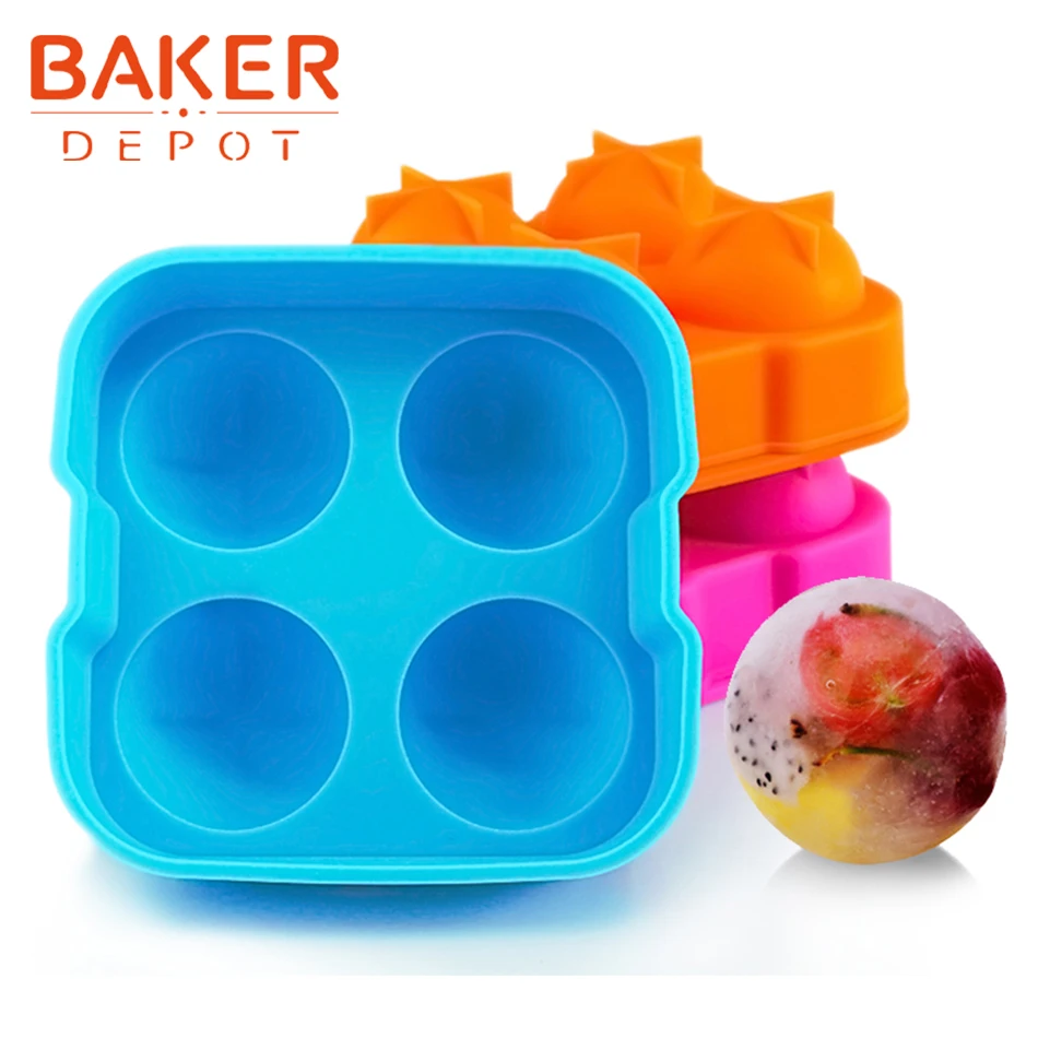 BAKER DEPOT силиконовая форма для льда лоток виски квадратная пудинга и Желе Форма