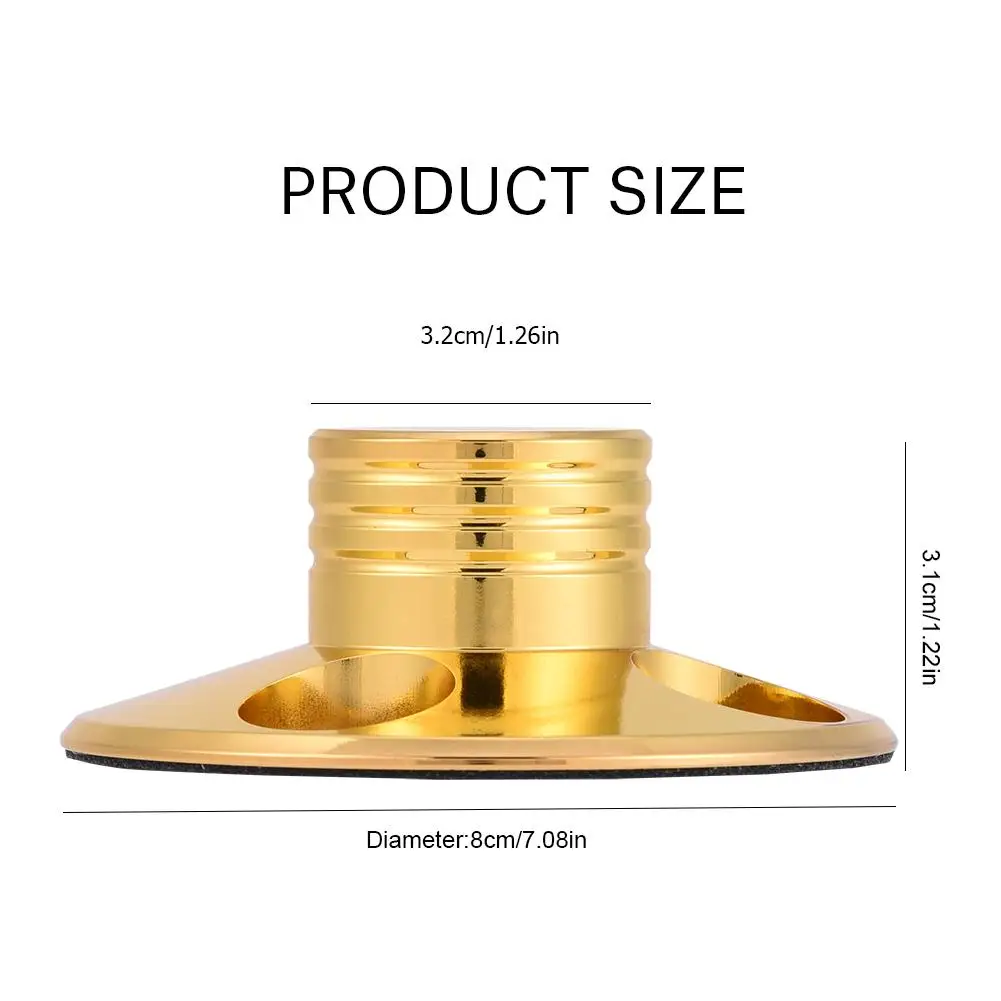 Прочный Высококачественный поворотный медный Дисковый стабилизатор зажим для LP винилового проигрывателя