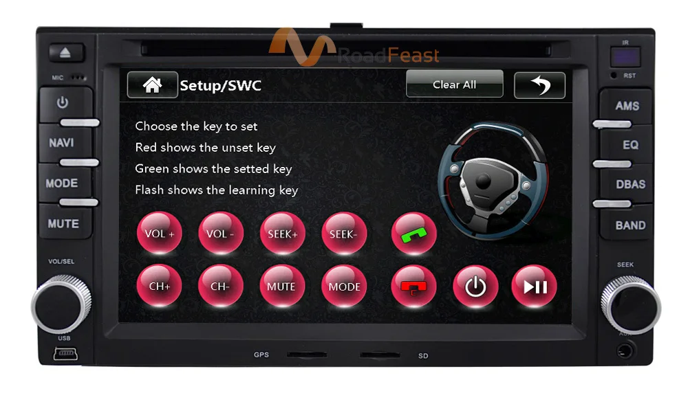 Kia Ceed Cerato Sorento Rio Optima Sportage Car DVD 6