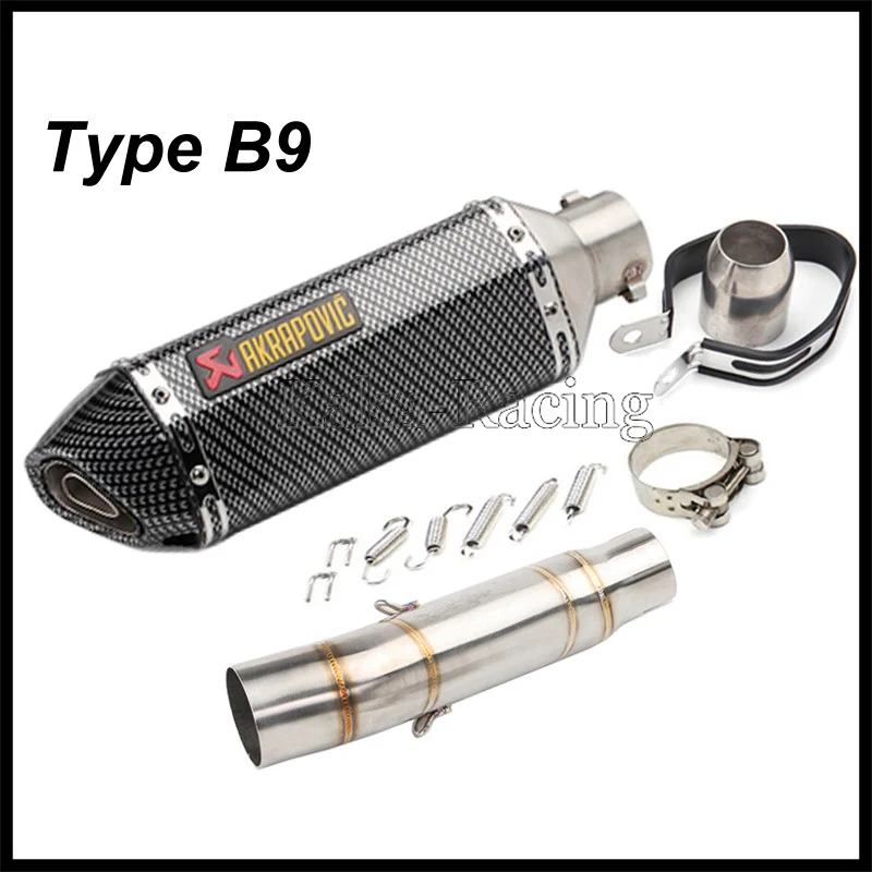 Мотоцикл CBR300 выхлопная система подключения средняя Соединительная труба с Akrapovic глушитель лазерной маркировки для Honda CB300F CBR300R