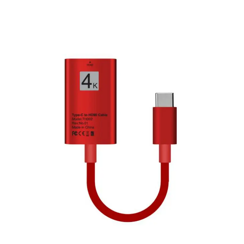 USB Type-C HDMI Cable 4K Ultra HD TYPE USBC HDMI Male to Female For Mac Book pro XPS13 XPS15 MATEBOOK X E USB-C HDMI