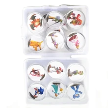 20 шт./компл. Super Smash Bros из Amiibo карты Коллекционная монета NFC бирка Ntag215 печатная наклейка для переключателя NS Wiiu