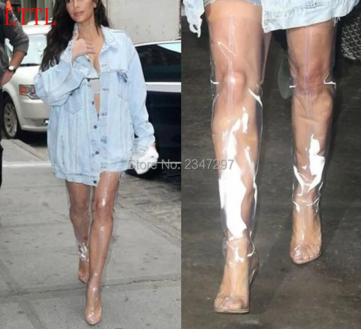 Popular Transparent Boots-Buy Cheap Transparent Boots lots