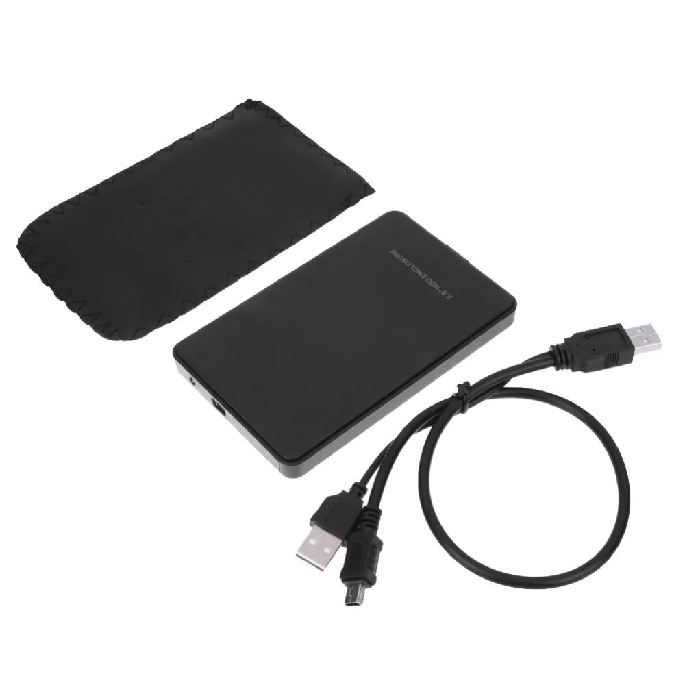

External Hard Drive HDD Enclosure 2.5 Inch USB2.0 IDE Portable Hard Disk Drive Enclosure HDD Box USB 2.0 to IDE HDD High Quality