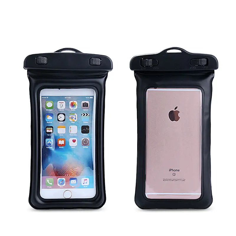 Waterproof Case Bubble Float Bag Cover For iPhone 6 6s 7 8 Plus X Samsung S9 Xiaomi redmi 5 plus HUAWEI P20 lite Water proof