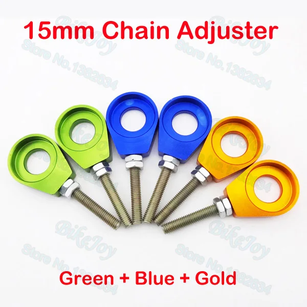 3pairs/pack 15mm Axle Chain Adjuster Tensioner For Chinese CRF50 KLX110