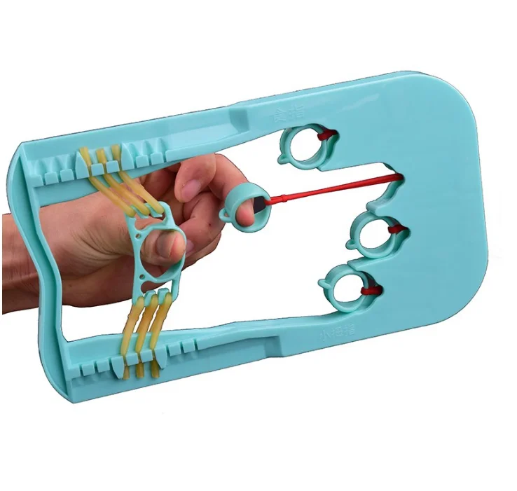 

Finger Grip Strength Trainer Hand Exerciser Gym Fitness Equipement Finger Extend Wrist Training Rehabilitation Finger training