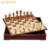 New High Quality Pattern Chess Pieces Wood Coffee Table Professional Chess Board Family Game Chess Set Traditional Game qenueson ► Photo 1/6