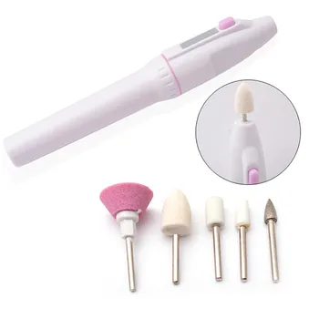 

5 In 1 Combination Nail Trimming Kit Electric Salon Shaper Manicure Pedicure Polish Tool