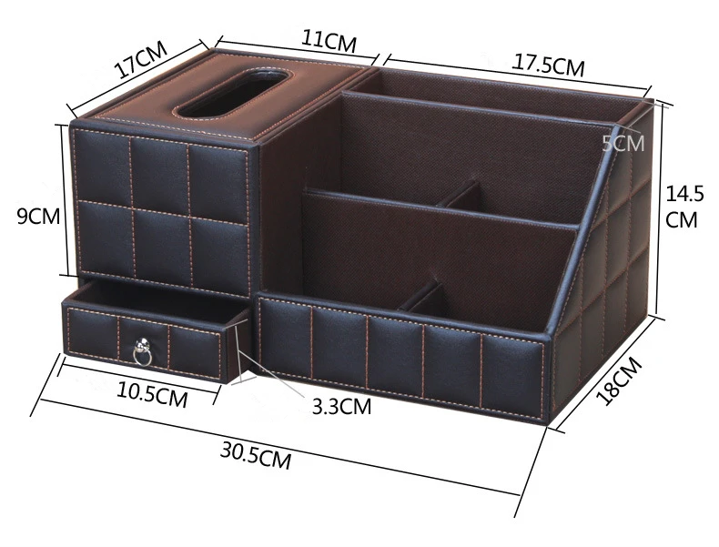 Коробка для салфеток многофункциональный держатель для салфеток из искусственной кожи для хранения пульта дистанционного управления коробка украшение дома Настольный Органайзер
