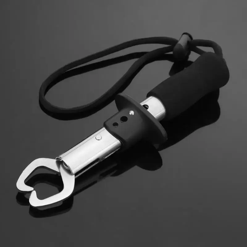 

Stainless Steel Fish Grip EVA Handle Large Fish Lip Control Fishing Tool Carp Fishing Clamp Clip Tackles