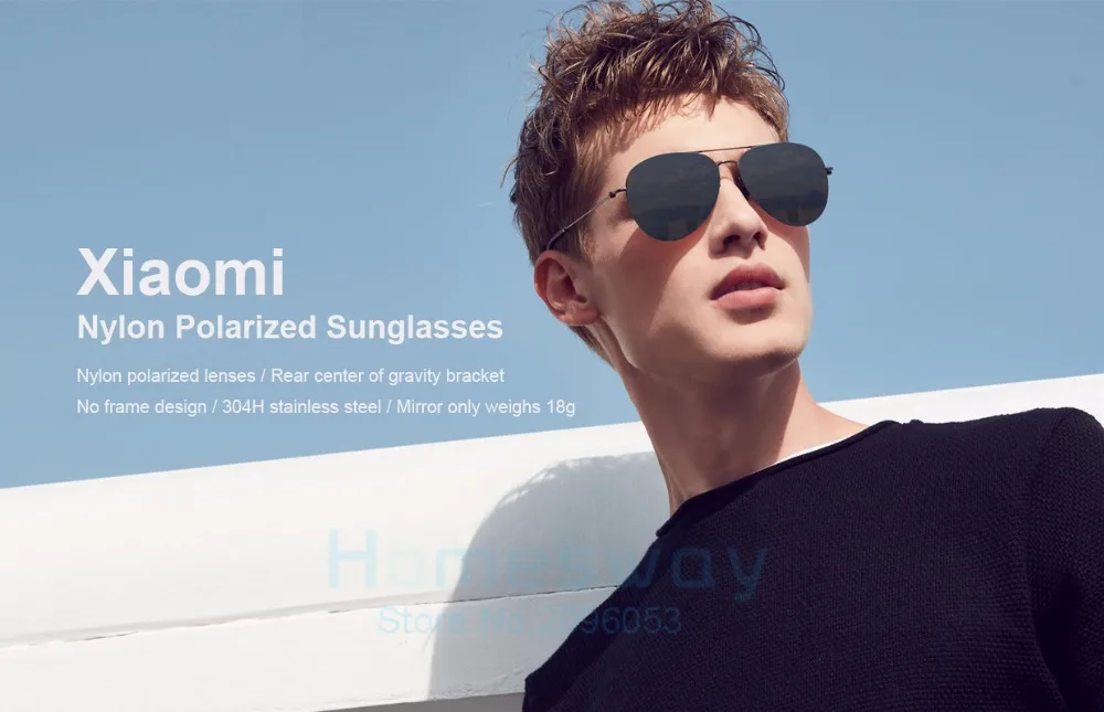 Xiaomi Turok Steinhardt TS брендовые нейлоновые Поляризованные солнечные очки из нержавеющей стали линзы УФ-защита для путешествий на открытом воздухе для мужчин и женщин