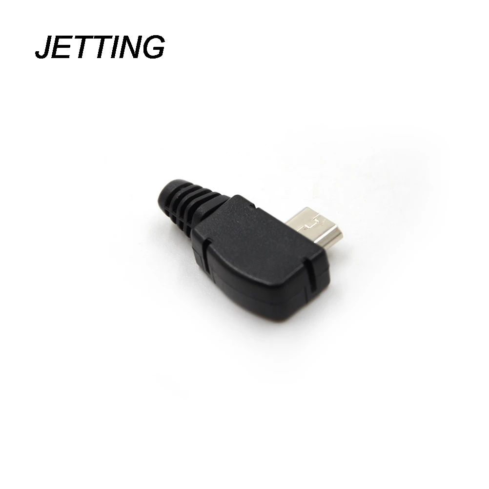 JETTING правый угол микро USB 5 P порт штекер разъем с пластиковой крышкой|connector male|connector
