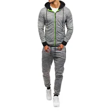 Lncdis Для Мужчин's осень-зима Повседневное Лоскутная Толстовка Топ и штаны комплекты Смешанный хлопок Спортивный костюм с длинными рукавами спортивный костюм A5