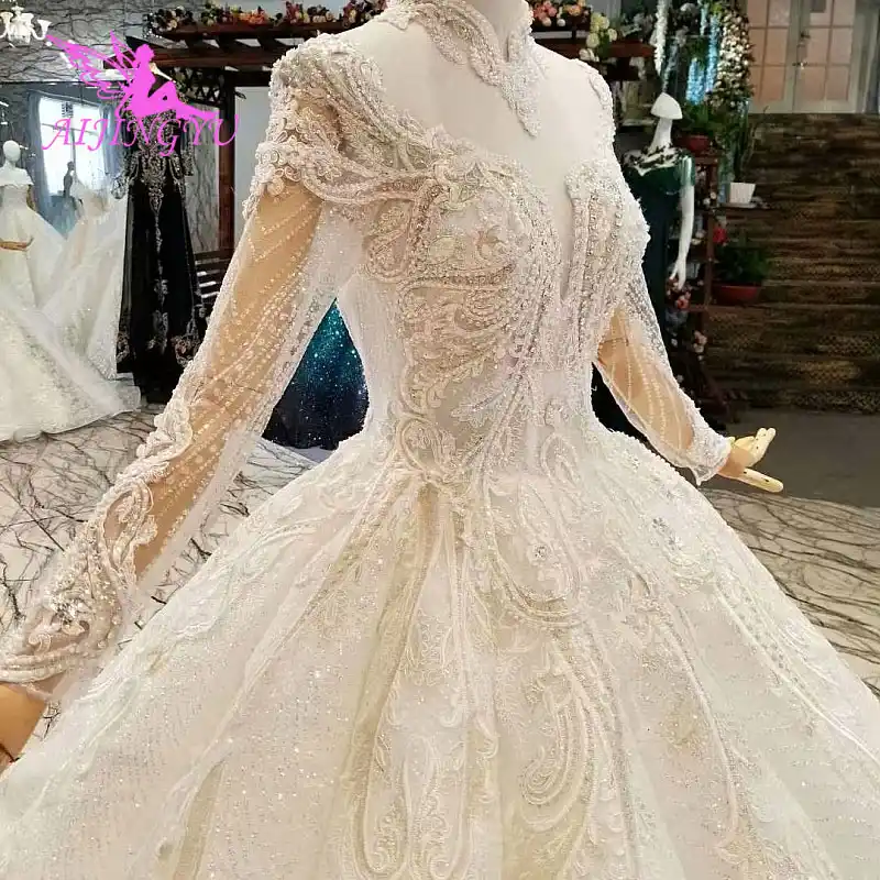 Aijingyu Open Back Wedding Dresses For Sale Designer Simple Bride