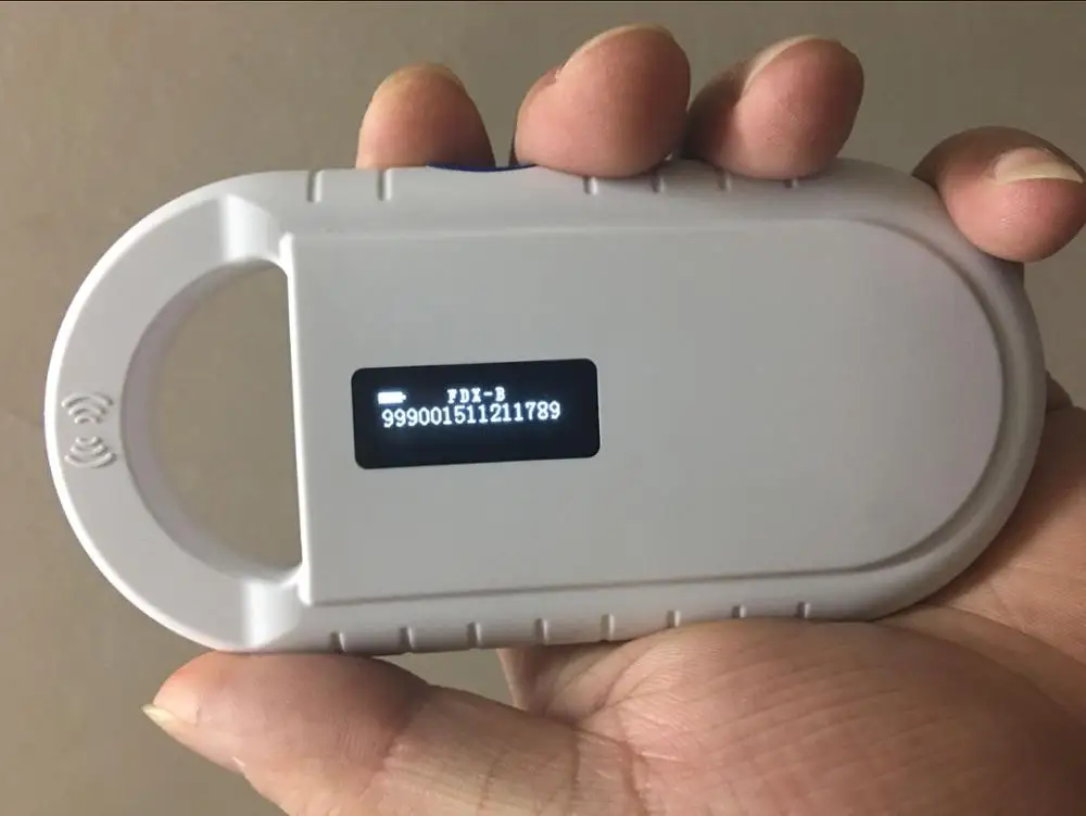 ISO11785 84 FDX B Pet Microchip Scanner Animal RFID Tag Reader dog reader Low Frequency Handheld
