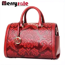 2017 mujeres bolso de La Manera de la vendimia Floral En Relieve Bolsos Famosos diseñadores de marca Bolsos de Hombro