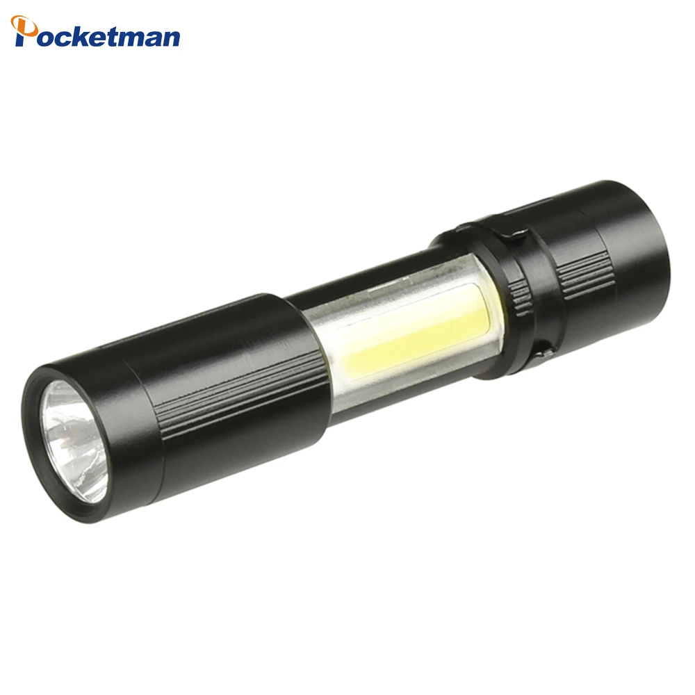 

New Mini COB LED Pen Light Clip Work Light Portable Torch 4 Mode Waterproof Lamp lantern Penlight for outdoor