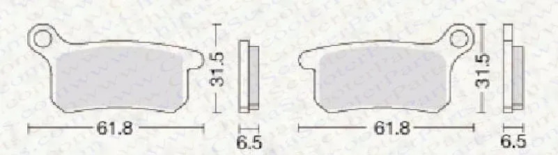 2 компл.. полуметаллические неасбестовые Передние Задние тормозные колодки для 2016 2009 2010 2011 2013 2014 2015 2012 KTM 65 SX XC