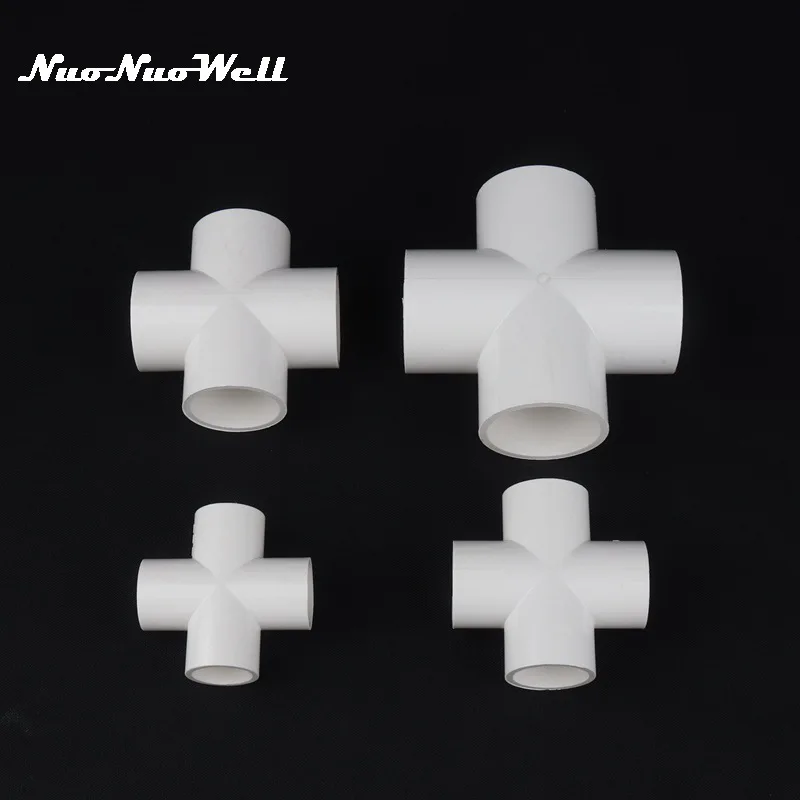 Conectores de 5 v/ías de 25mm PVC para Marco de Invernadero