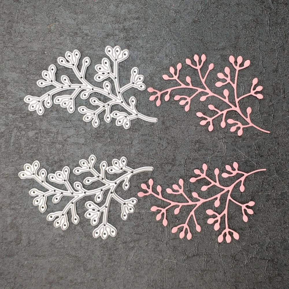54-3-66-5MMX2-Branch-metal-cutting-dies-scrapbooking-dies-metal-craft-dies-cut-new-2017
