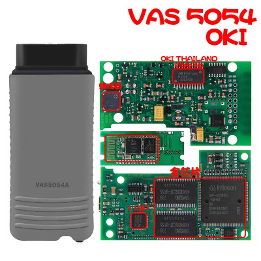 VAS 5054A ODIS V4.4.10 полный OKI чип VAS5054A ODIS 4.3.3 AMB2300 для UDS протоколы OBD OBD2 диагностический инструмент