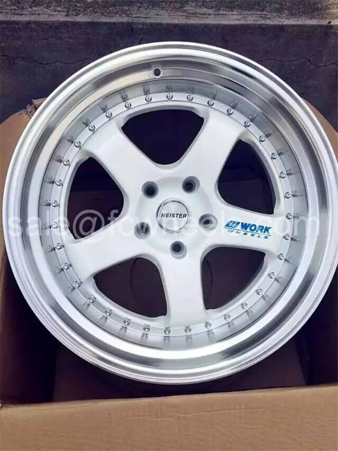 High quality replica Work Alloy wheel car accessories aluminium wheels