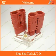 1 pairs New SMH 2P 175A 600V Power Connector Battery Plug,male&female UPS Connectors kits For forklift electrocar,Red color