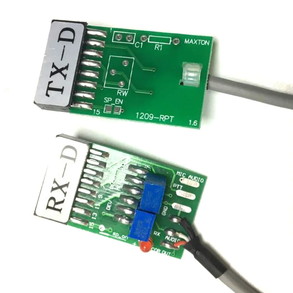 Radio Relay Station Repeater Connector Cable TX-RX Time Delay for Motorola GM300 GM338 GM3188 GM3688 GM950I GM950E SM120 Radio (2)