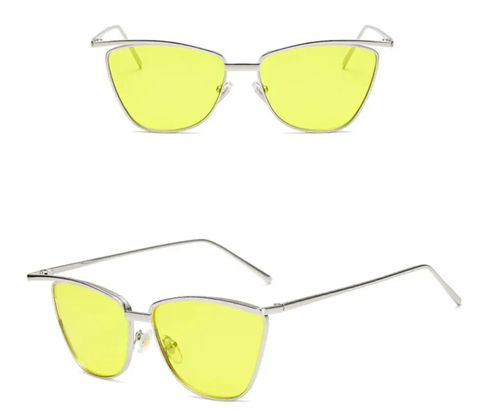 Модные женские солнцезащитные очки "кошачий глаз" Для женщин солнцезащитные очки, солнцезащитные очки, женские очки