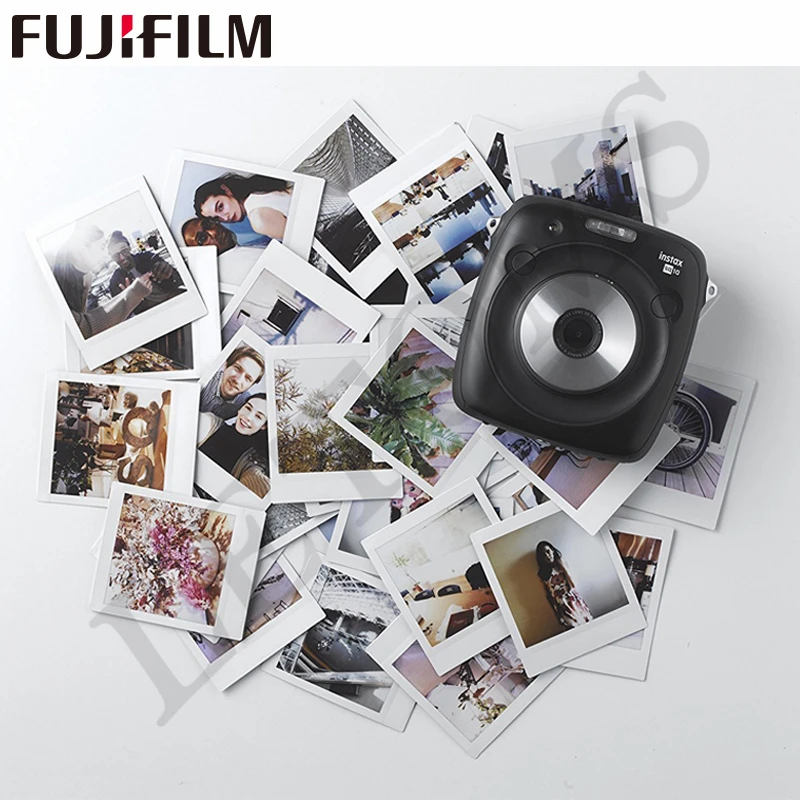 Подлинная Fujifilm Instax 30 Лист квадратный белый край пленка фотобумага для Instax квадратный SQ10 Hybrid share SP-3 SQ камера