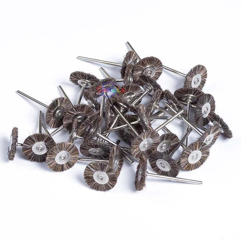 

Dental Lab Brush Polishing Wheel Polishers for Rotary Tools Polishing Tools 2.35mm 30pcs