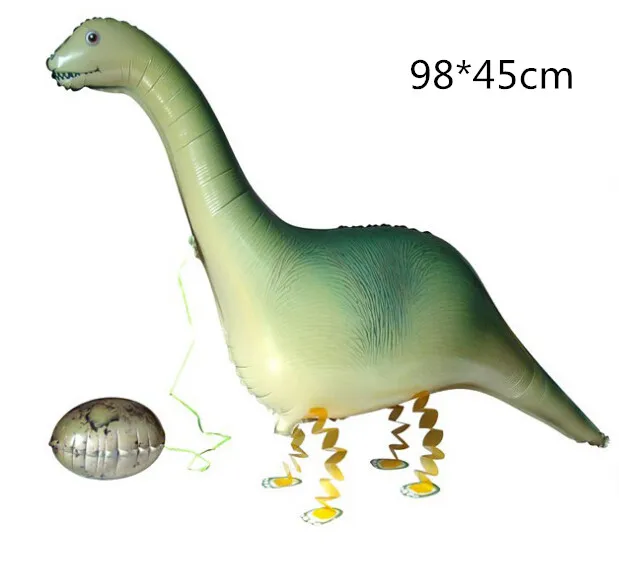 Большой динозавр фольгированный шар День Рождения вечерние декоративные детские игрушки надувной баллон гелия большое сафари животное на тему зоопарка украшения - Цвет: Dinosaur