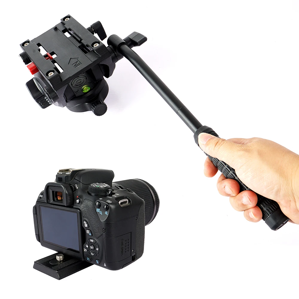 Spash видео Фотография жидкость тяга головка гидравлика штатива Quick Release Plate