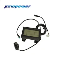 LCD-Display, schwarz, KT-Display für Akkuleistung E-Bikes 24V 36V 48V 1