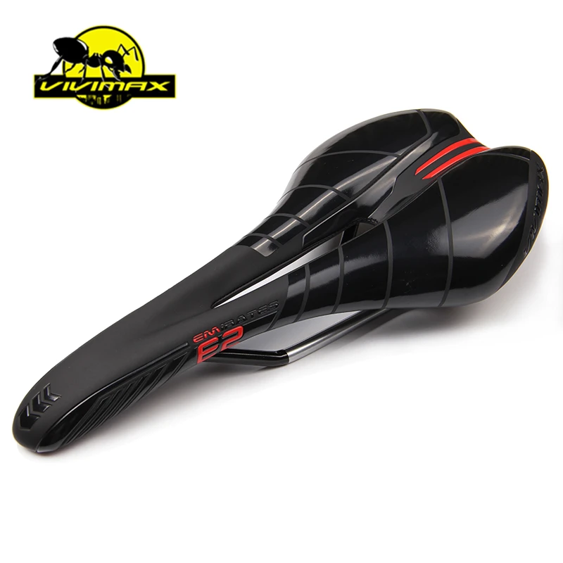 

VIVIMAX Synthetic Leather Cover Hollow Design Bicycle Saddle Sillin Bicicleta Bicycle Parts Bike-Parts Emirates E2 1481N